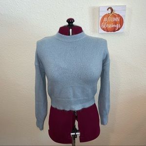 Forever 21 Women's Pullover Blue Sweater,  Small